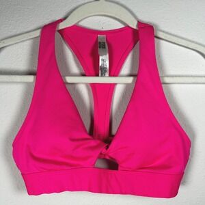 PINK Victoria's Secret Ultimate Lightly Lined Twist Front Sports Bra Small